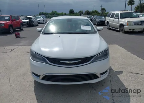 2015 Chrysler 200 C из США, поврежденный, VIN 1C3CCCCB2FN577857